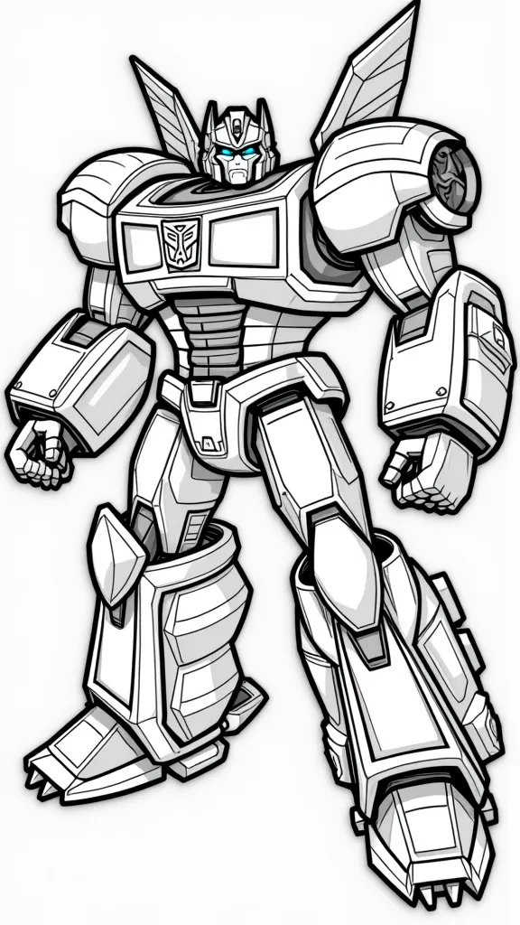 coloriages primitifs Optimus